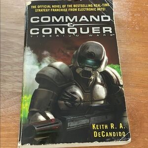 Command and Conquer: Tiberium Wars paperback book